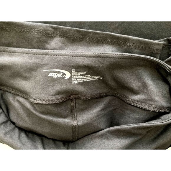 MTA Sport Woman's Grey two pocket Skirt built in Shorts Athletic Size 1X - Picture 6 of 7